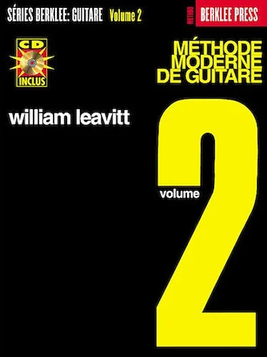 Modern Method for Guitar - French Edition Level 2 Book/CD Pack