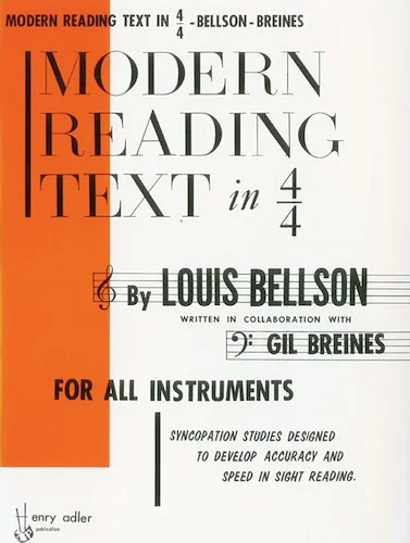Modern Reading Text in 4/4: For All Instruments