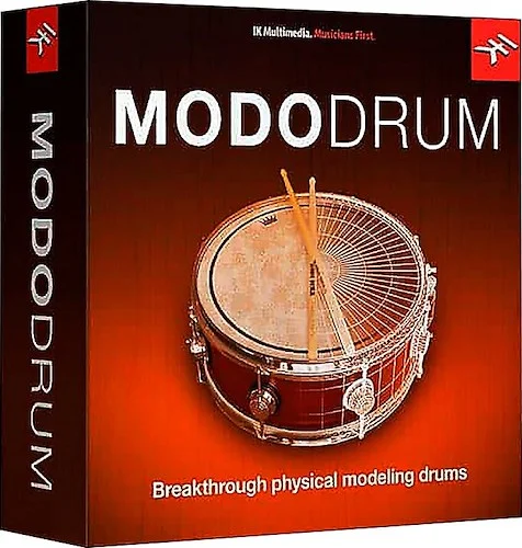 MODO DRUM 1.5  (Download)<br>Hyper Realistic Modeling Drum Instrument