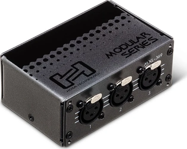 MODULAR PATCHBAY XLR3F - XLR3M