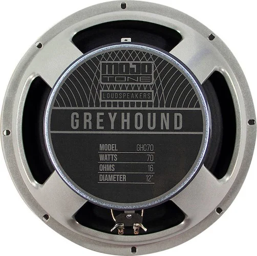 Mojotone Greyhound 12" 70W Speaker 16 OHM