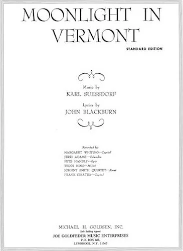 Moonlight in Vermont