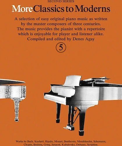 More Classics to Moderns - Second Series, Book 5