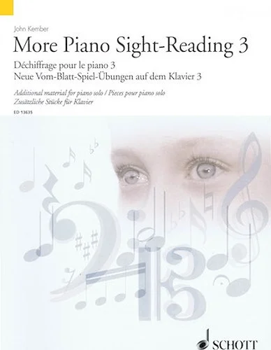 More Piano Sight-Reading - Volume 3 - Additional Material for Piano Solo