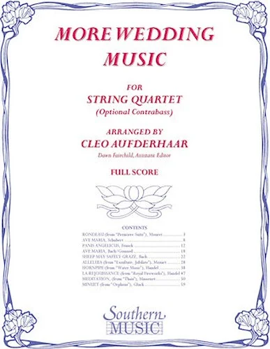 More Wedding Music - Conductor Score