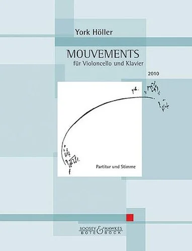 Mouvement (movement) Cell And Piano Score & Parts