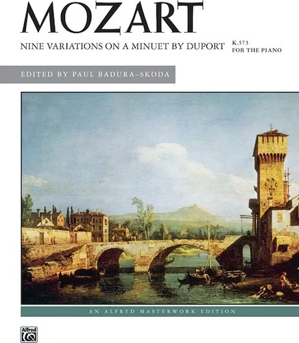 Mozart: Nine Variations on a Minuet by Duport, K. 573