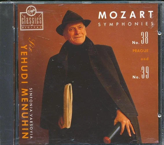 Mozart, Sir Yehudi Menuhin, Sinfonia Varsovia - Symphonies No. 38 Prague And No. 39