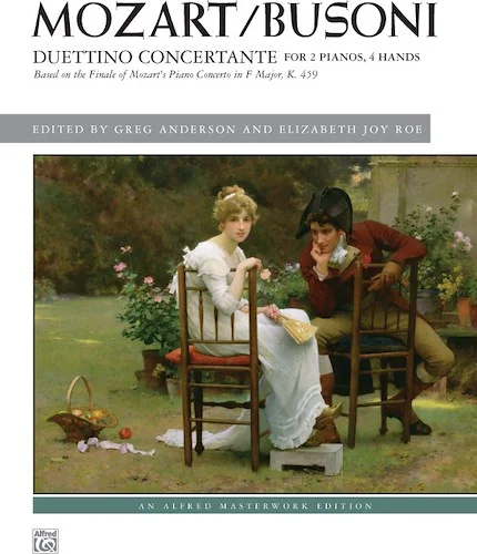 Mozart/Busoni: Duettino concertante: Based on the Finale of Mozart's Piano Concerto in F Major, K. 459