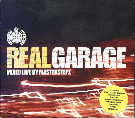 Mr. Reds, So Solid Crew, Genuis Cru, Wookie, Etc. - Real Garage Mixed Live By Masterstepz (40 tracks) (2xCD) (incl. large booklet)