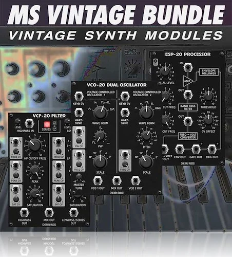 MS Vintage Bundle for VM (Download)<br>MS Vintage Bundle for Voltage Modular