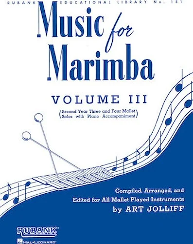 Music for Marimba - Volume III