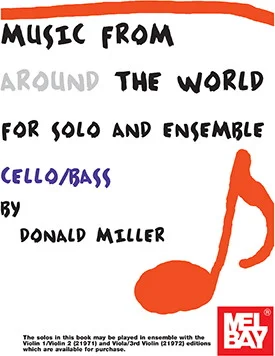 Music From Around The World For Solo & Ensemble, Cello-Bass