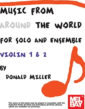 Music From Around The World - Solo & Ensemble<br>Violin 1 & 2