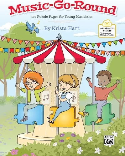 Music-Go-Round<br>100 Puzzle Pages for Young Musicians