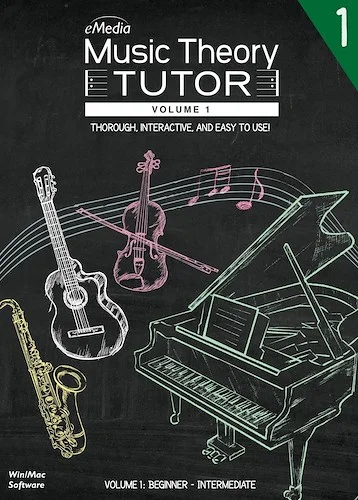 Music Theory Tutor Vol 1 (Download)<br>Music Theory Tutor Vol 1 - Windows