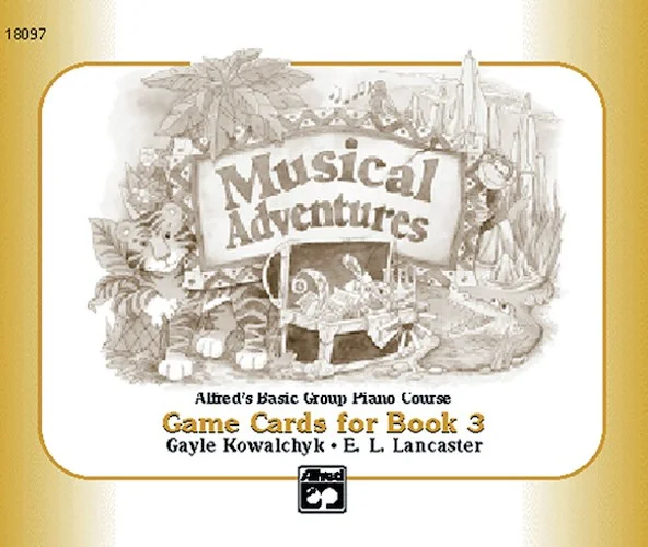 Musical Adventures Game: Game Cards, Level 3