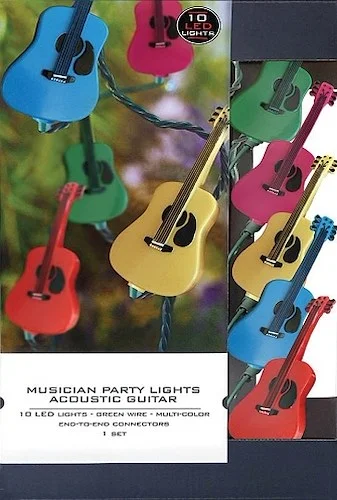 Musician Party Lights - Acoustic Guitar Edition