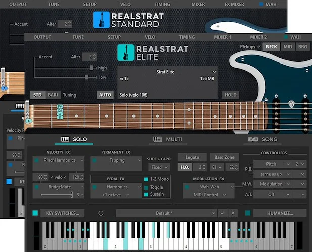 Musiclab RealStrat 5 (Download) <br>MusicLab. Making Virtual Instruments a Reality since 2004.