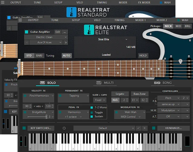 Musiclab RealStrat 6 (Download) <br>MusicLab. Making Virtual Instruments a Reality since 2004.