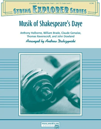 Musik of Shakespeare's Daye