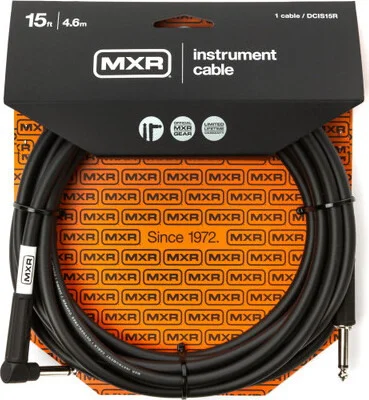 MXR® 15FT STANDARD INSTRUMENT CABLE - RIGHT / STRAIGHT