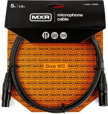 MXR® 5FT MICROPHONE CABLE