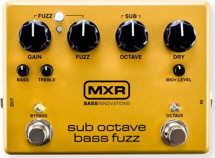 MXR® SUB OCTAVE BASS FUZZ