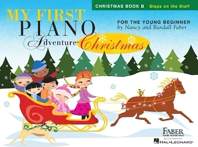 My First Piano Adventure  Christmas - Book B - Steps on the Staff