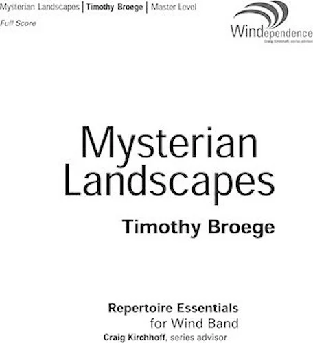 Mysterian Landscapes