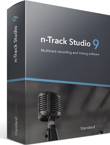 n-Track Studio 9 Standard (Download) <br>Studio quality recording, editing and mixing software.
