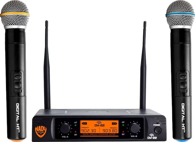 Nady DW-22 Dual Digital Wireless Handheld Microphone System