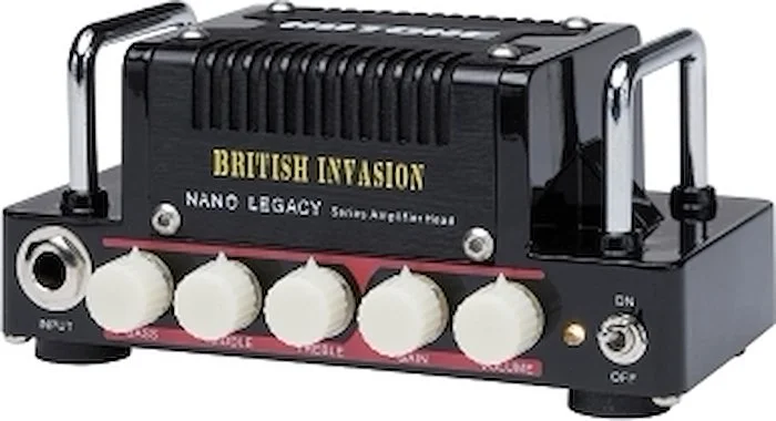 Nano Legacy British Invasion Mini Amp - 5W Class AB Guitar Amplifier Head