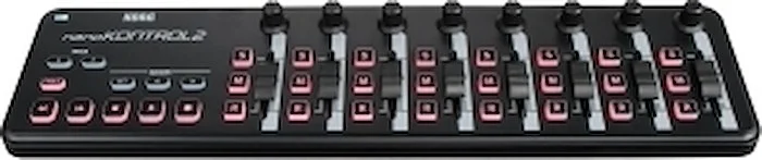 nanoKONTROL2 - Black - Korg nanoSERIES2 Slim-line USB-MIDI Controller