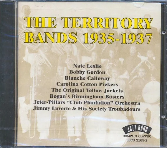 Nate Leslie, Bobby Gordon, Blanche Calloway, Etc. - The Territory Bands 1935-1937