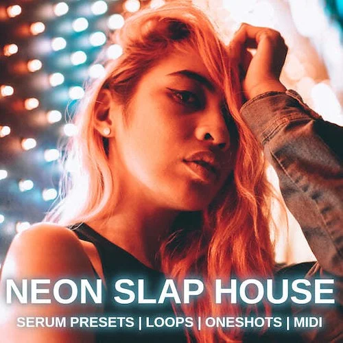 Neon Slap House (Download)<br>With Neon Slap House, we've put together an essential production resource covering all of the sounds and rhythms you'd need for one of the biggest subgenres of EDM, inspired by some of the biggest names on the scene. 