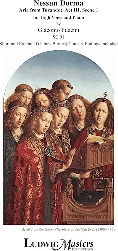 Nessun Dorma (Aria from Turandot: Act III, Scene 1, short and extended concert endings)<br>