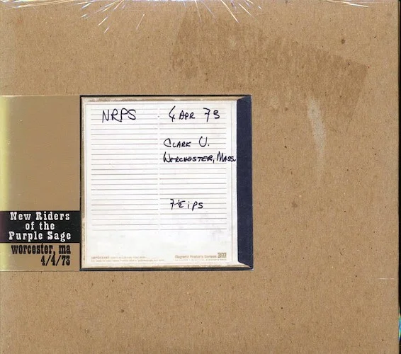 New Riders Of The Purple Sage - Worcester, MA 4/4/73 (2xCD)