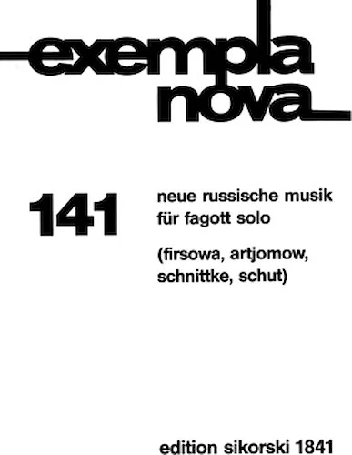New Russian Music for Solo Bassoon