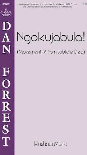 Ngokujabula: Movement 4 from Jubilate Deo