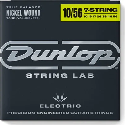 NICKEL WOUND ELECTRIC GUITAR STRINGS 10-56 | 7-STRING