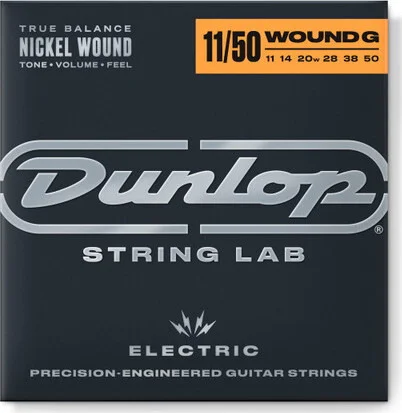 NICKEL WOUND ELECTRIC GUITAR STRINGS 11-50 | WOUND G