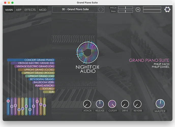 Nightfox Audio Launch Bundle	 (Download) <br>