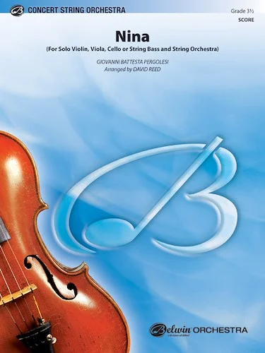 Nina: For Solo Violin, Viola, Cello or String Bass and String Orchestra