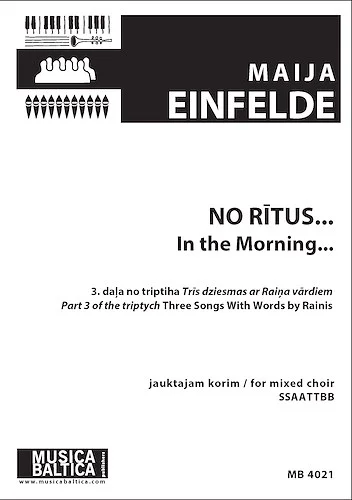 No ritus...(In the Morning) (Mixed Choir)<br>