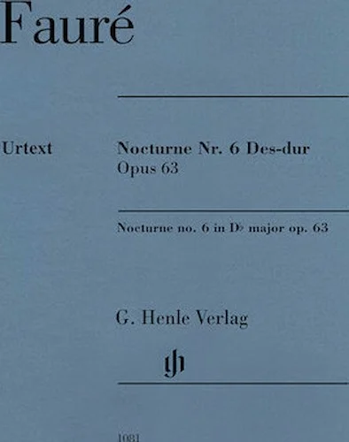 Nocturne No. 6 in D-Flat Major Op. 63