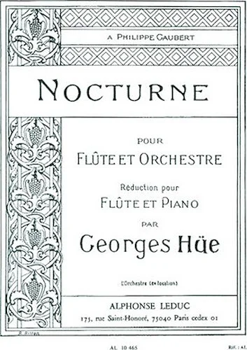 Nocturne - Reduction pour Flute et Piano
