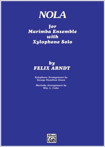 Nola: For Marimba Ensemble with Xylophone Solo (5 Players)