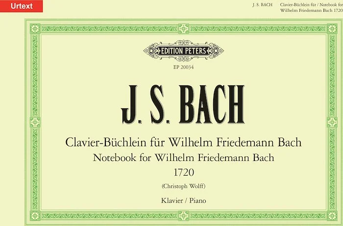 Notebook for Wilhelm Friedemann Bach<br>