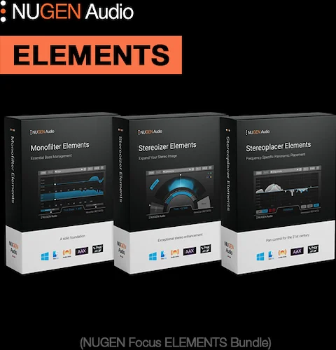 NUGEN Focus Elements (Download)<br>Stereo image manipulation toolkit